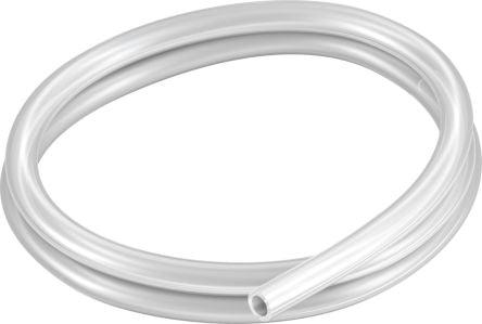 Festo Natural Thermoplastic Elastomer Round Plastic Tube x 12 mm OD x 8 mm ID