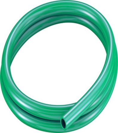 Festo Green Thermoplastic Elastomer Round Plastic Tube x 16 mm OD x 11 mm ID x 5 mm