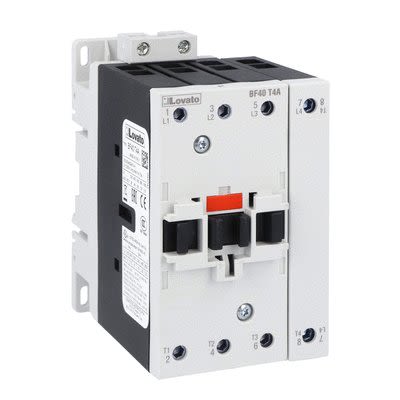 Lovato BF40 Contactor, 120V ac Coil, 4-Pole, 79 kW, 690V