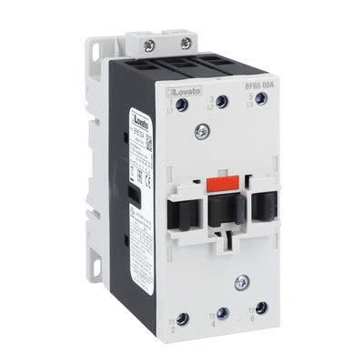 Lovato BF65 Contactor, 220V Coil, 3-Pole, 65 A, 45 kW, 690V