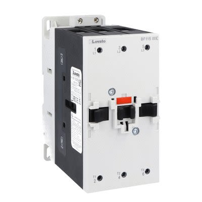 Lovato BF115 Contactor, 110V ac/dc Coil, 3-Pole, 115 A, 110 kW, 690V