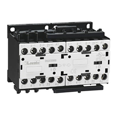 Lovato BGR12 Contactor, 60V Coil, 3-Pole, 12 A, 5 kW, 690V