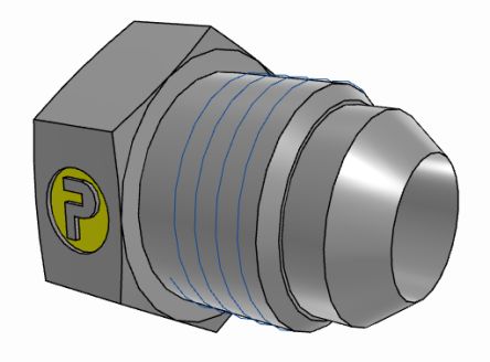 Parker Blanking Plug 10 mm OD x 21mm