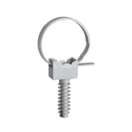 Schneider Electric Grey Polyamide Cable Conduit Strap, 32 mm Max. Bundle Screw 1500000.00 mm 1.500cm