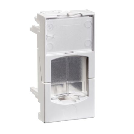 Schneider Electric ABS/Polycarbonate Adaptable Box 22.5mm x 45 mm x 45 mm with 1 Knockouts, Size:22.5 x 45 mm Knockout