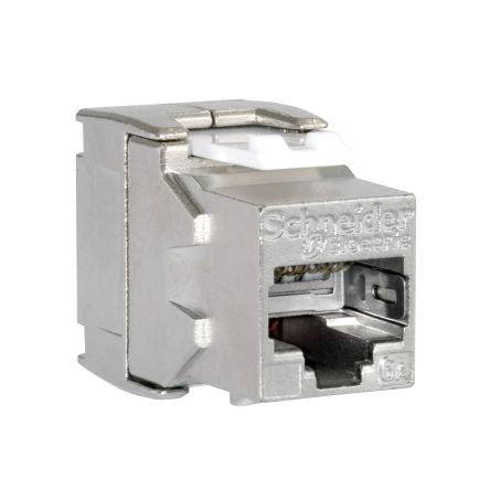 Schneider Electric Infraplus-MP Series RJ45 Connector Female, Cable Shielded Rectangular 1 Port 1 Way