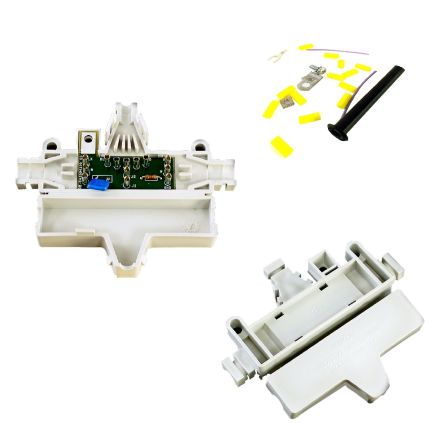 Schneider Electric Modicon Bus Series Light Grey Junction Box, IP20