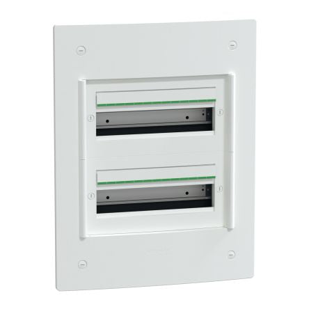 Schneider Electric White Plastic PrismaSeT XS Control Station Enclosure - 2 Hole