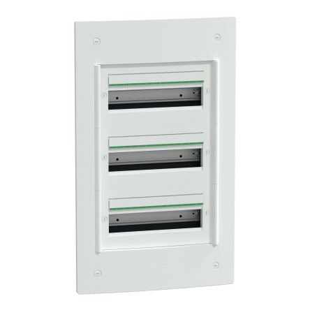 Schneider Electric White Plastic PrismaSeT XS Control Station Enclosure - 3 Hole