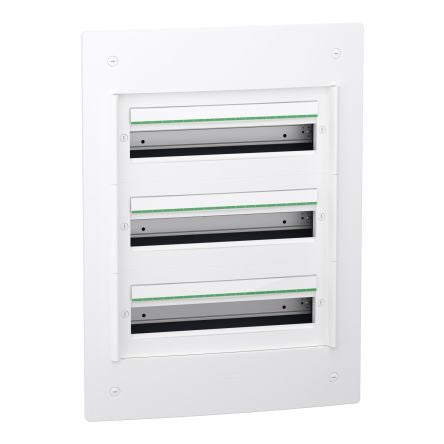 Schneider Electric White Plastic PrismaSeT XS Control Station Enclosure - 3 Hole