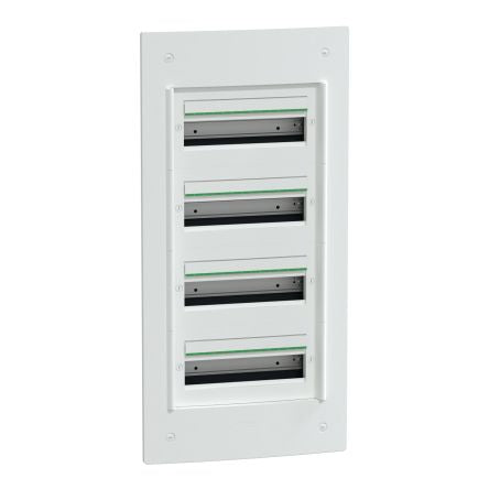 Schneider Electric White Plastic PrismaSeT XS Control Station Enclosure - 4 Hole