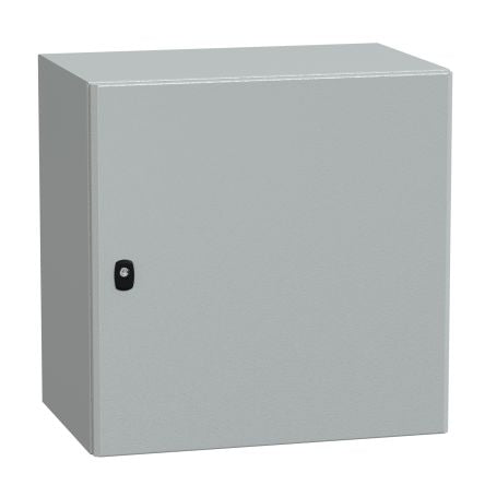 Schneider Electric PanelSeT S3D Series Steel Enclosure, IP66, 600 mm x 600 mm x 400 mm