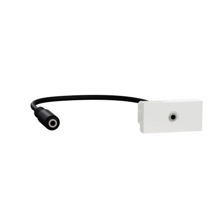 Schneider Electric, Unica IP2XC White Straight Connector