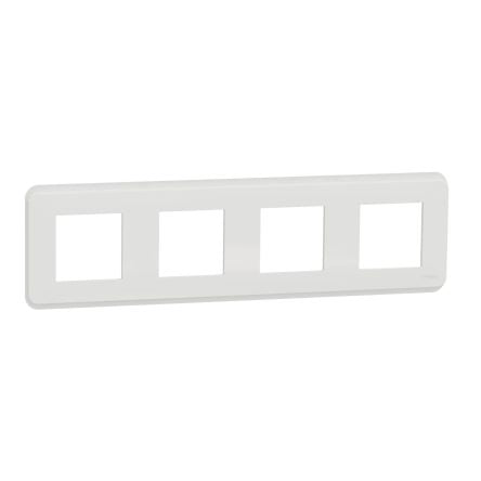 Schneider Electric Unica Pro Series Thermoplastic Frame for Use with Switches x 298 mm x 85mm