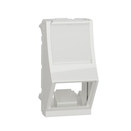 Schneider Electric Unica Series RJ45 Socket Female, Flush Rectangular 1 Port