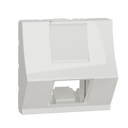 Schneider Electric Unica Series RJ45 Socket Female, Flush Rectangular 1 Port