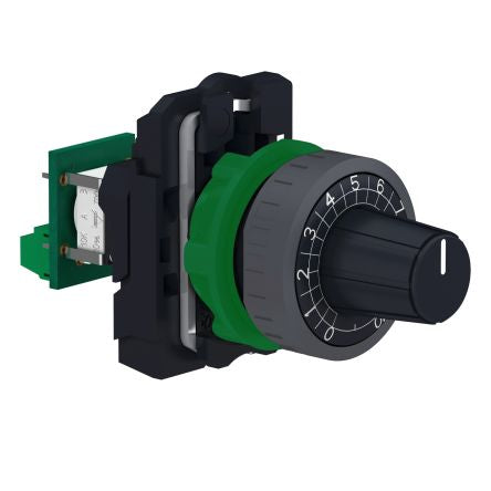 Schneider Electric Selector Switch - 22 mm Cutout Diameter