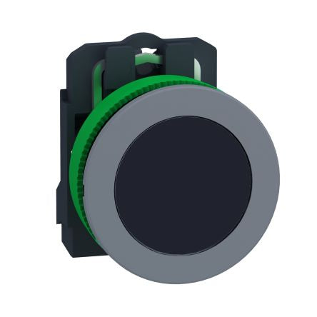 Schneider Electric Harmony Series Push Button Switch, Spring Return, Panel, 30 mm Cutout, 1 NO, IP66, IP67, 600 V dc 240