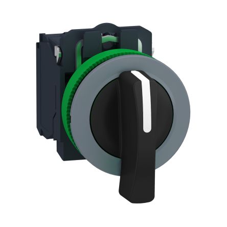 Schneider Electric Selector Switch - (1 NO) 30.5 mm Cutout Diameter 2 Positions