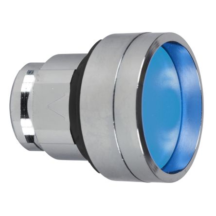 Schneider Electric Harmony Series Blue Spring Return Push Button Switch, 22 mm Cutout, IP66, IP67, IP69K