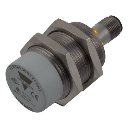 Carlo Gavazzi ICB30S30N15POM1 Threaded Barrel Inductive Proximity Sensor, M30 PNP ICB30 36V dc 15 mm 36 V dc 200mA