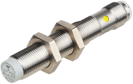 Carlo Gavazzi ICS12L50N08NOM1E1 Threaded Barrel Inductive Proximity Sensor, M12 NPN ICS12 60V dc 8 mm 60 V dc 200mA