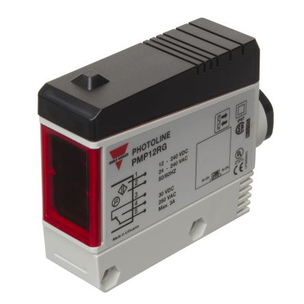 Carlo Gavazzi Polarised Retroreflective Photoelectric Sensor, Rectangular Sensor