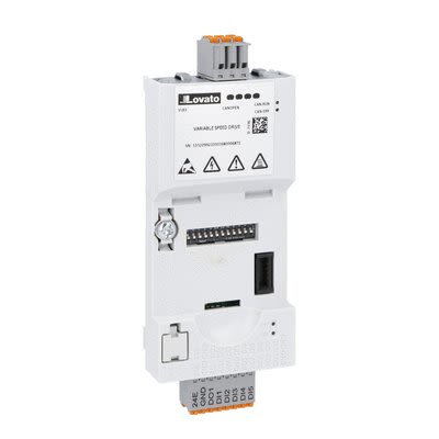 Lovato CAN Open Module VLB Series Communication Module for Use with VLB3 Variable Speed Drives