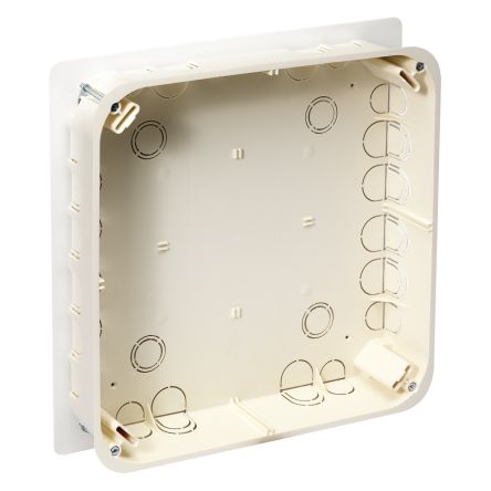 Schneider Electric Multifix Blue Polystyrene Junction Box, IP20, Flush Mount, 1 Gangs 246 mm 246mm 50 mm