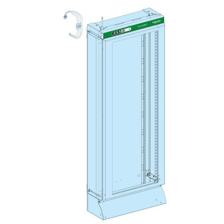 Schneider Electric PrismaSeT Series Sheet Steel 2-Door Floor Standing Enclosure, Opaque Door, IP30, IP41, IP40, IP43 205