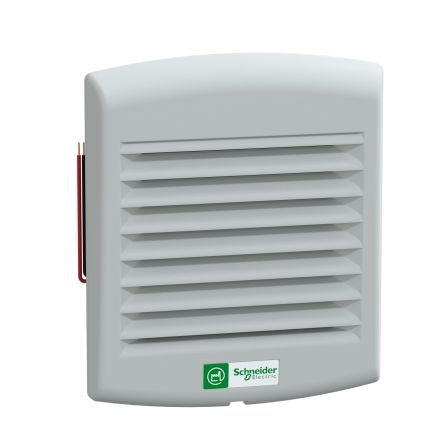 Schneider Electric ClimaSys Series Filter Fan, 24V dc, DC, 58 m³/h Filtered, 58 m³/h Unimpeded, IP54, 137 mm, 117 mm x