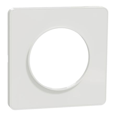 Schneider Electric White 1 Gang Cover Plate Thermoplastic Cover Plate