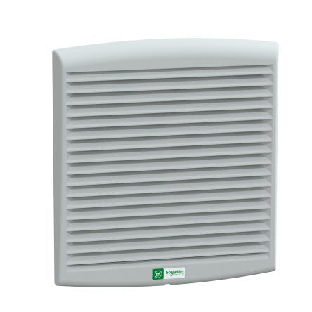 Schneider Electric ClimaSys Series Filter Fan, 24V dc, DC, 262 m³/h Filtered, 262 m³/h Unimpeded, IP54, 268 mm, 248 mm x