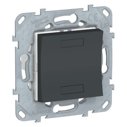 Schneider Electric KNX Series Push Button Switch, Panel, Blue LED, IP20 250 V ac