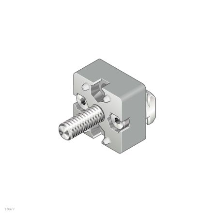 Bosch Rexroth M8 T-Connector, Connecting Component, Strut Profile 8 mm, Groove Size 8 mm