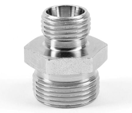 Parker GR10/08LCFX Hydraulic Fitting Male, Steel, 10 mm Hose ID
