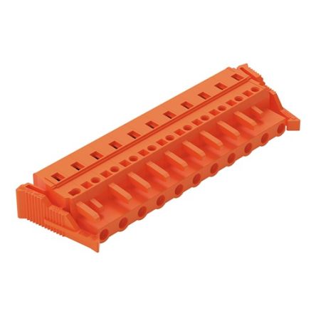 WAGO 231 Series Cable Pluggable Connector Female Cage Clamp, 11-Pole, 16A, 11-Way