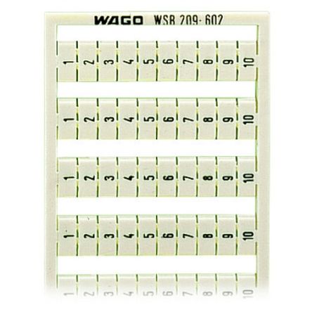WAGO Marker Card