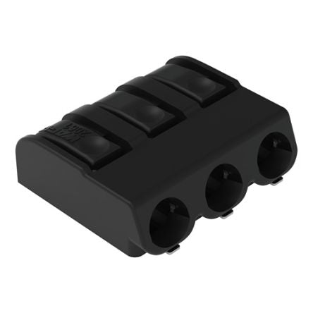 WAGO 2061 Series PCB Terminal Block, 3-Contact, 6 mm Pitch, PCB, 1 Row