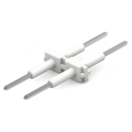 WAGO 2061 Series Snap-in Pluggable Connector Male PCB, 2-Pole, 9A, 2-Way