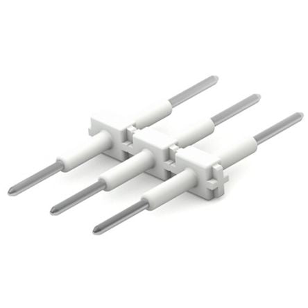 WAGO 2061 Series Push-in Board-to-Board Male PCB, 4-Pole, 9A, 4-Way