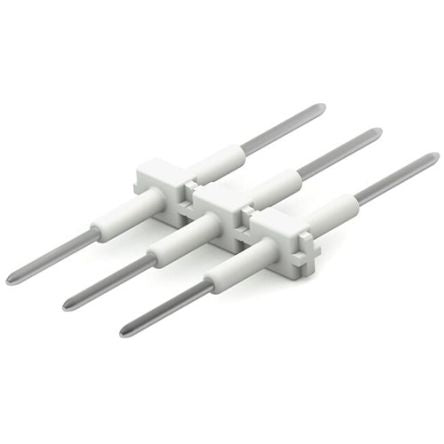 WAGO 2061 Series Push-in Board-to-Board Male PCB, 4-Pole, 9A, 4-Way