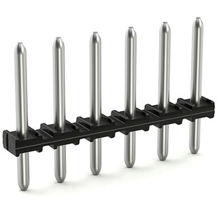 WAGO 2091 Series Straight PCB PCB Header, 10 Contact(s), 5 mm Pitch, 1 Row, Unshrouded