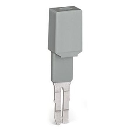 WAGO Grey Male Test Plug, 4 mm Connector, Plug-In Termination