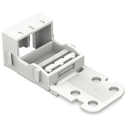 WAGO 221 Series Mounting Carrier for Use with 3-Wire Connectors