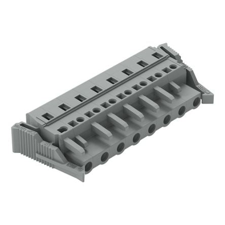 WAGO 231 Series Cable Connector Female Cage Clamp, 8-Pole, 16A, 8-Way