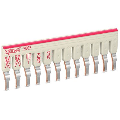 WAGO TOPJOB S Series Staggered Jumper for Use with DIN Rail Terminal Block