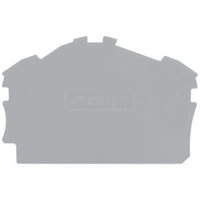 WAGO TOPJOB S Series End & Intermediate Plate for Use with DIN Rail Terminal Block, IECEx PTB 03.0004U (Ex eb IIC Gb or