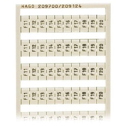 WAGO Marking Card