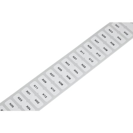 WAGO Yellow Adhesive Printer Label, Pack of 3000 Per Pack